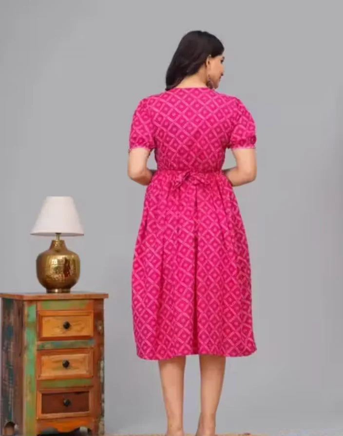 Cotton Maternity & Feeding Kurti