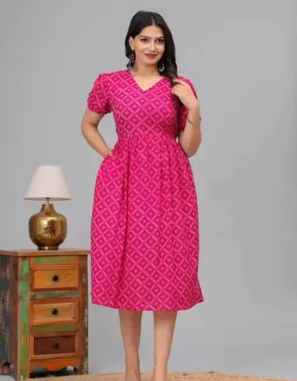 Cotton Maternity & Feeding Kurti