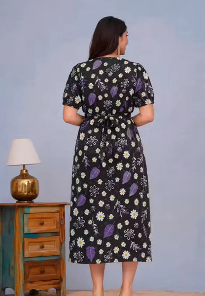 Premium Floral Maternity & Feeding Kurti